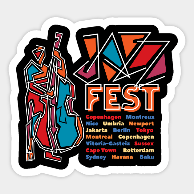 International Jazz Festival Sticker by jazzworldquest